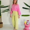 AURELIE MINT CLASSIC PANTS