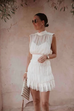 HAFSA BEIGE DRESS