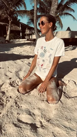 ITALIAN VIBES WHITE T-SHIRT