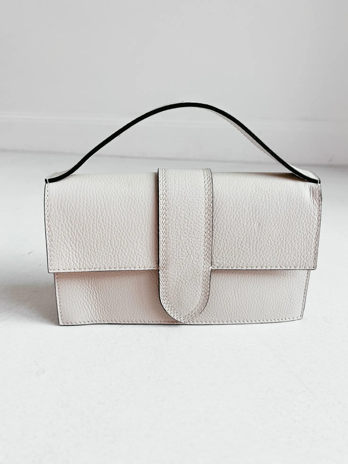 JACQUEMUS INSPIRED PURSE ECRU-CREAM