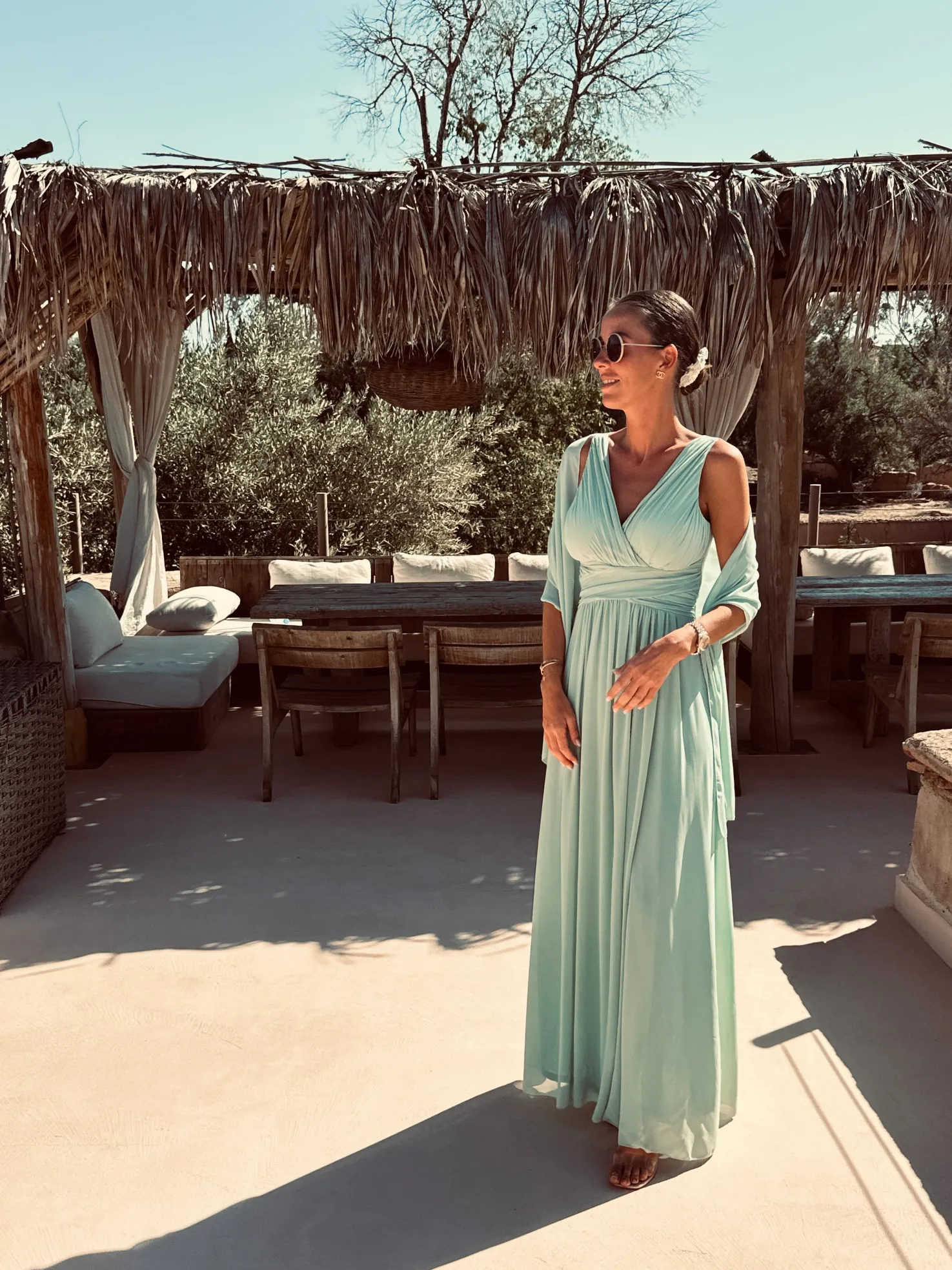 JENA MINT BRIDAL DRESS