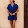 KÜBRA ROYAL BLUE DRESS