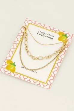 KETTING DRIELAAGSE BOLLETJES