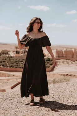 KHALIFA BROWN DRESS