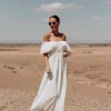 KHALIFA ECRU DRESS