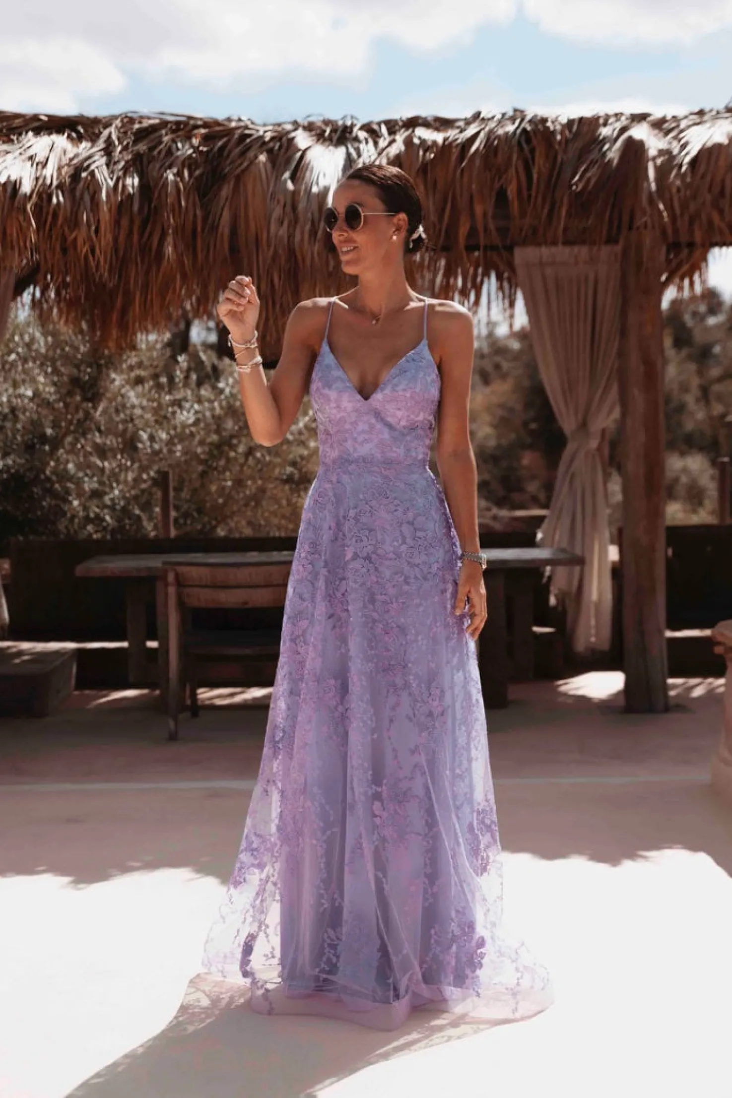 MOROCCAN BLISS LILA DRESS