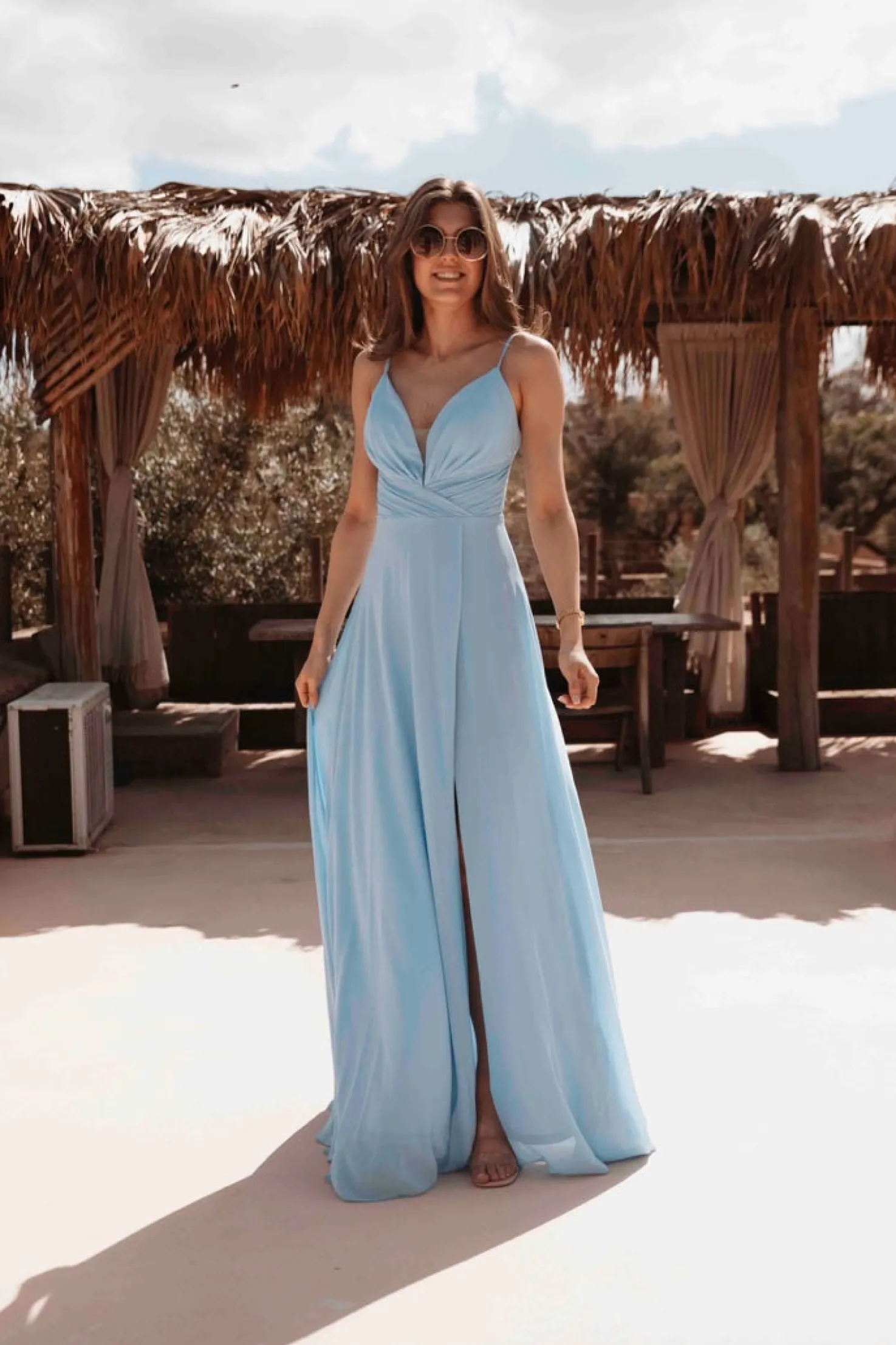 OUJDA RADIANCE BLUE DRESS