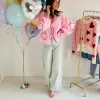 PINK CHECKERED HEARTS BLOUSE