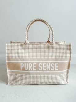 PURE SENSE PIED DE POULE BAG