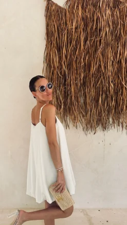 RENATA ECRU DRESS
