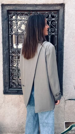 SARIDA TAUPE BLAZER